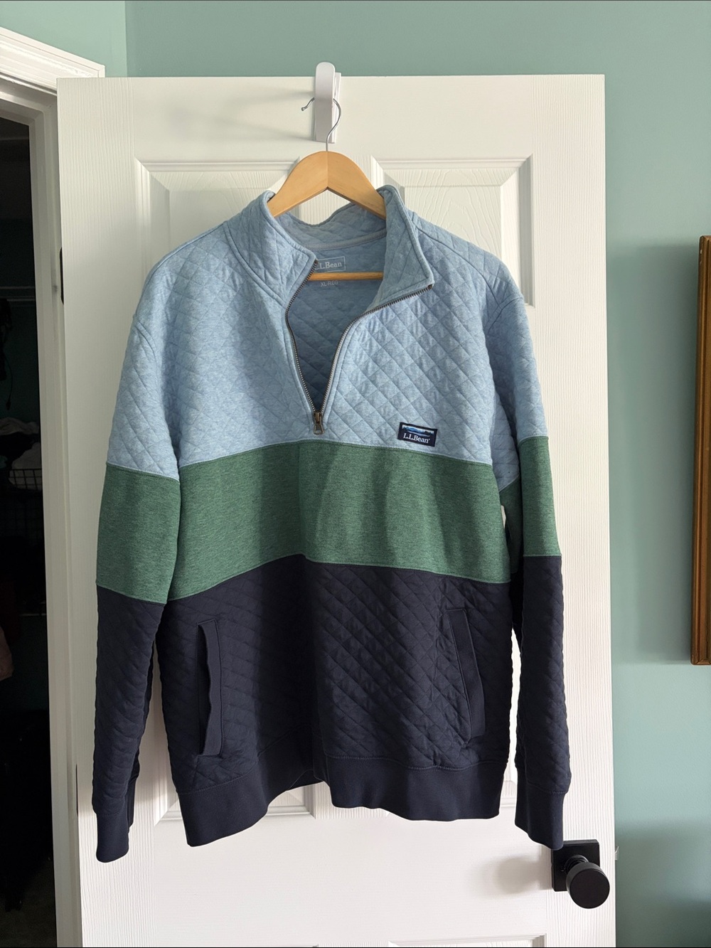 L.L. Bean | Men's Quilted Quarter Zip